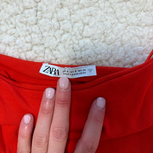 Zara Red Mini Dress - Picture 2 of 2